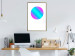 Poster Gradient in a Circle - geometric multicolored composition on white background 117624 additionalThumb 15