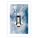 Poster Space Shuttle - white space shuttle against a backdrop of clouds and oceans 123524 additionalThumb 25