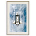 Poster Space Shuttle - white space shuttle against a backdrop of clouds and oceans 123524 additionalThumb 19