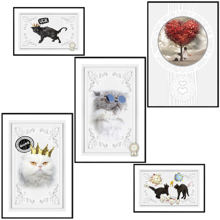 Picture wall Cat Adventures 124724 additionalImage 1