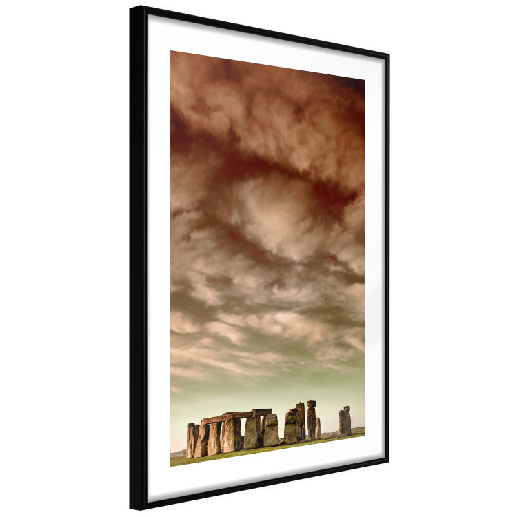 Wall Poster Clouds over Stonehenge - sky landscape with clouds over the stones 129724 additionalImage 6