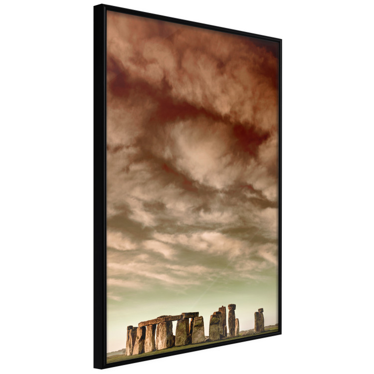 Wall Poster Clouds over Stonehenge - sky landscape with clouds over the stones 129724 additionalImage 13