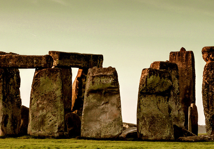 Wall Poster Clouds over Stonehenge - sky landscape with clouds over the stones 129724 additionalImage 11