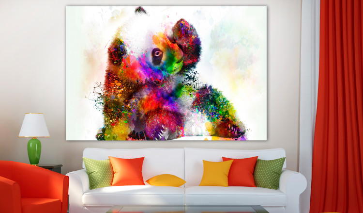 Large canvas print Little Panda [Large Format] 136424 additionalImage 4