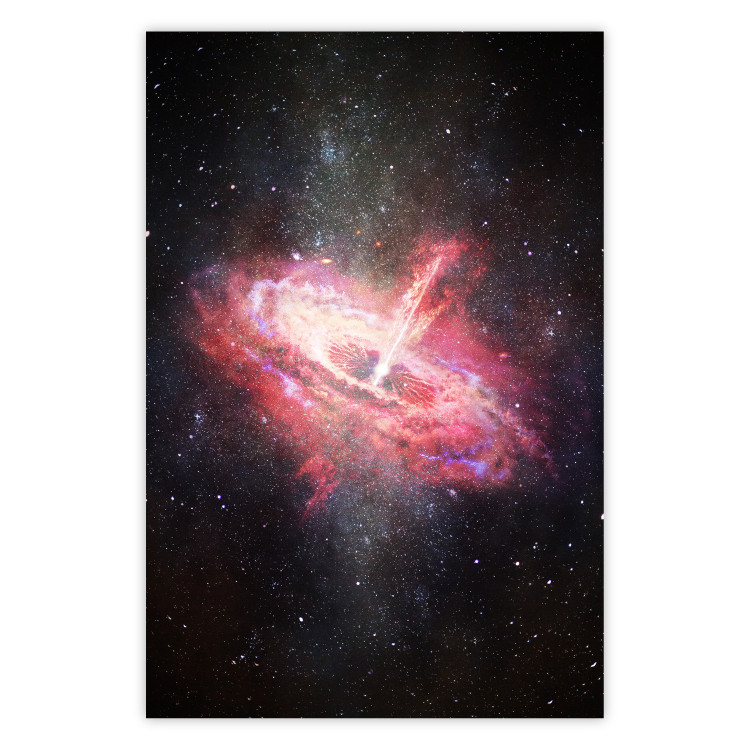 Poster Lonely Galaxy - colorful landscape filled with stars in space 137524