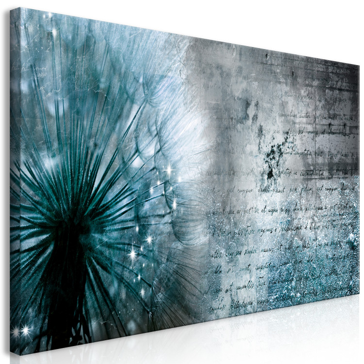 Large canvas print Blue Dandelion II [Large Format] 137624 additionalImage 3