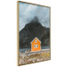 Wall Poster Northern Shore - majestic composition of a yellow cottage against mountains 138724 additionalThumb 12
