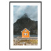 Wall Poster Northern Shore - majestic composition of a yellow cottage against mountains 138724 additionalThumb 20