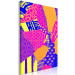 Canvas Joyful Energy (1-piece) Vertical - modern colorful abstraction 142624 additionalThumb 2