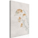 Canvas Spring Branches (1-piece) Vertical - plant landscape on a beige background 142824 additionalThumb 2