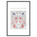 Poster Festive Shapes - Jumping Deer and Blue Holly 148024 additionalThumb 24