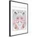 Poster Festive Shapes - Jumping Deer and Blue Holly 148024 additionalThumb 5