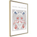 Poster Festive Shapes - Jumping Deer and Blue Holly 148024 additionalThumb 6