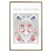 Poster Festive Shapes - Jumping Deer and Blue Holly 148024 additionalThumb 23