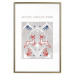 Poster Festive Shapes - Jumping Deer and Blue Holly 148024 additionalThumb 25