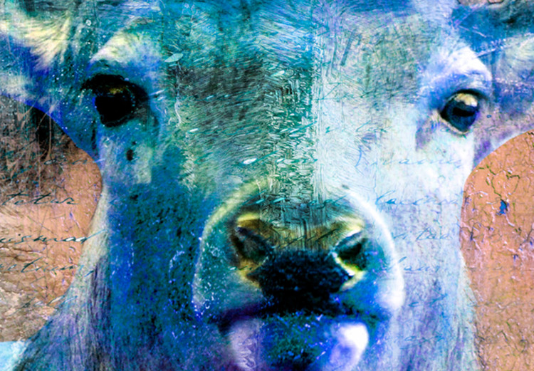 Large canvas print Blue Deer II [Large Format]  149124 additionalImage 5