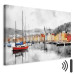 Canvas Art Print Bergen - Norwegian Port With Colorful Houses in the Background 151924 additionalThumb 8