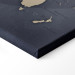 Canvas Print World Map: Shades of Grey 91924 additionalThumb 12