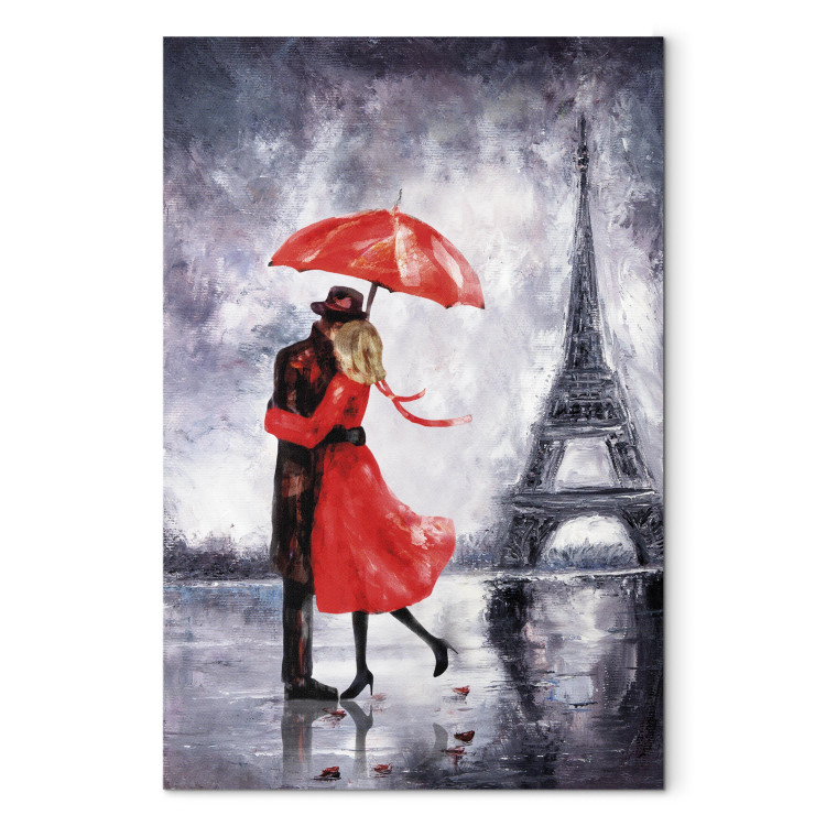 Canvas Art Print Love in Paris 96024 additionalImage 7