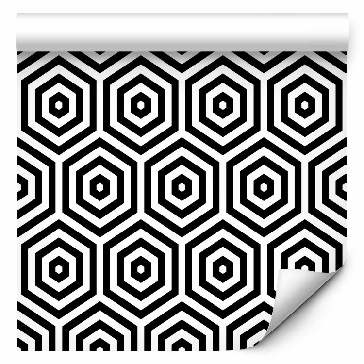 Wallpaper Black and White Hypnosis 108534 additionalImage 1