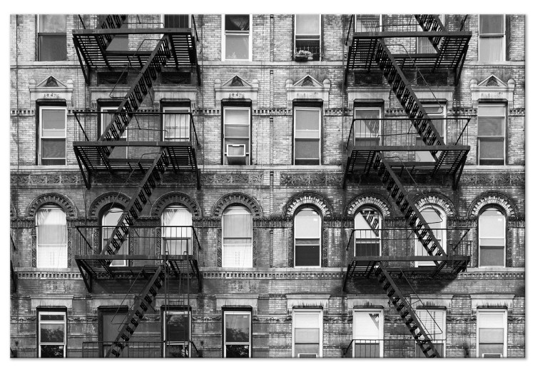 Canvas Print City of Windows (1-part) - Architecture Photo of New York 117134