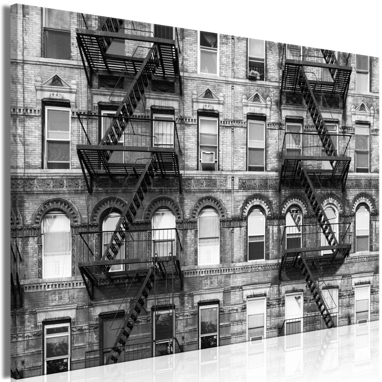 Canvas Print City of Windows (1-part) - Architecture Photo of New York 117134 additionalImage 2