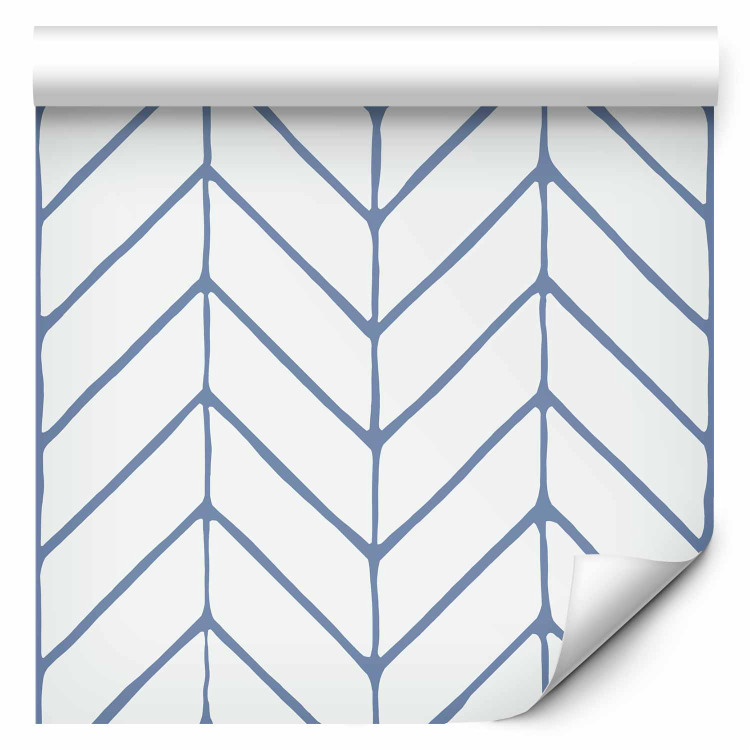 Modern Wallpaper Big Harmony of Patterns (Blue) 122634 additionalImage 1