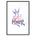 Wall Poster Girl Power - colorful English text with a crown on a white background 122934 additionalThumb 15