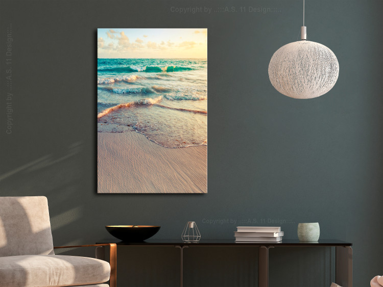 Canvas Art Print Warm Morning (1 Part) Vertical 123334 additionalImage 3