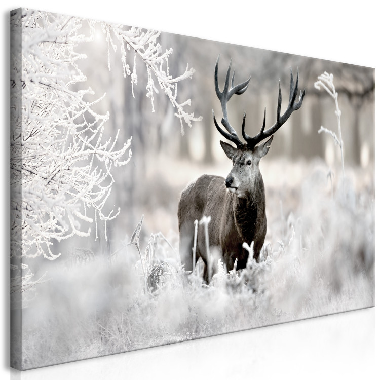 Large canvas print Lonely Deer II [Large Format] 125534 additionalImage 3