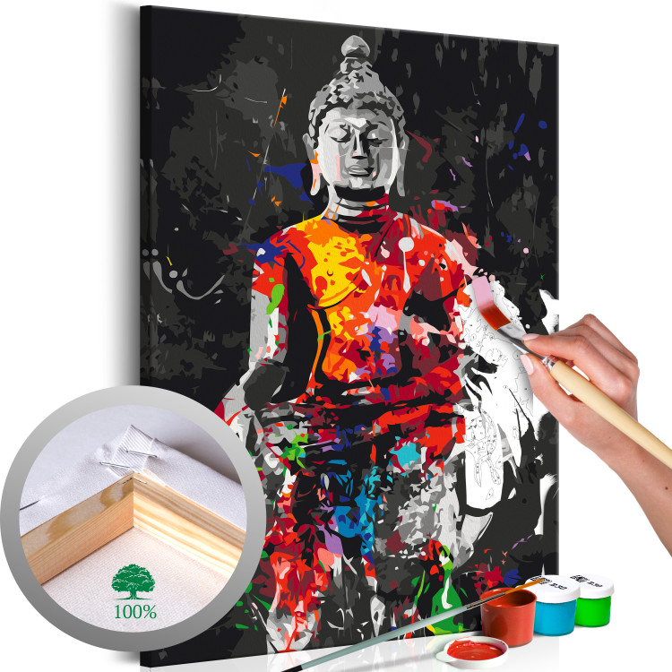 Paint by number Buddha in Colours 127434