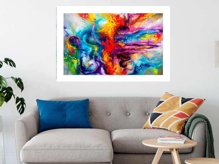 Wall Poster Colorful Splash - abstraction of colorful patterns in artistic motif 128534 additionalImage 3