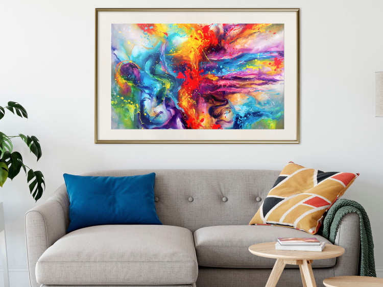 Wall Poster Colorful Splash - abstraction of colorful patterns in artistic motif 128534 additionalImage 22