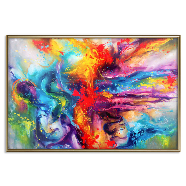 Wall Poster Colorful Splash - abstraction of colorful patterns in artistic motif 128534 additionalImage 17