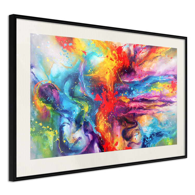 Wall Poster Colorful Splash - abstraction of colorful patterns in artistic motif 128534 additionalImage 2