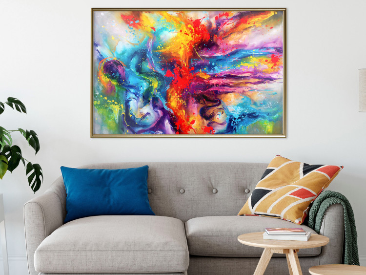 Wall Poster Colorful Splash - abstraction of colorful patterns in artistic motif 128534 additionalImage 7