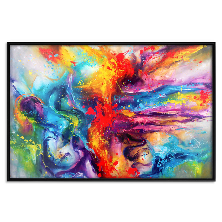 Wall Poster Colorful Splash - abstraction of colorful patterns in artistic motif 128534 additionalImage 18