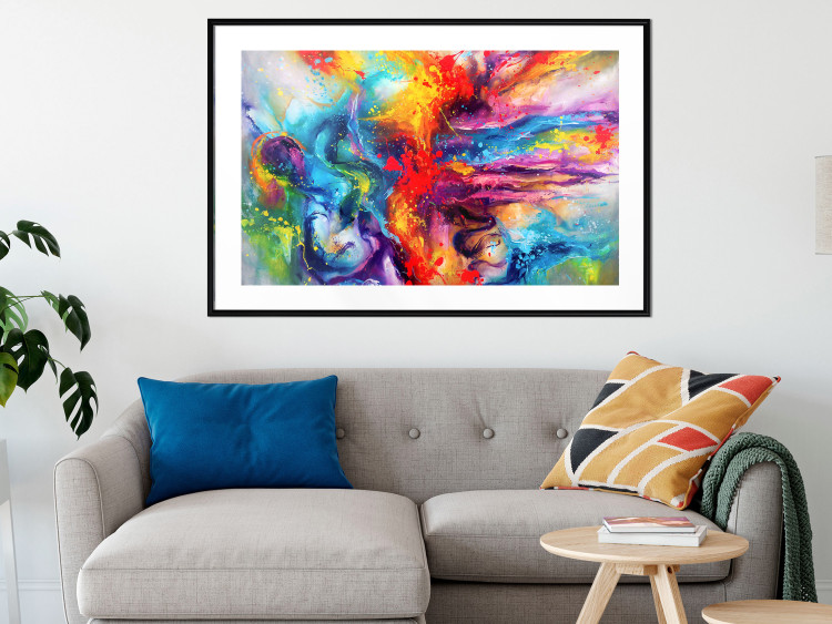 Wall Poster Colorful Splash - abstraction of colorful patterns in artistic motif 128534 additionalImage 23