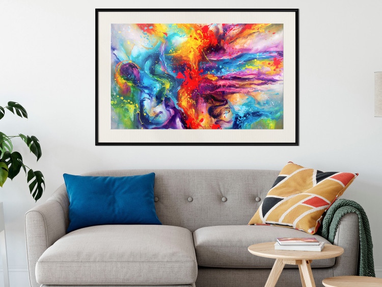 Wall Poster Colorful Splash - abstraction of colorful patterns in artistic motif 128534 additionalImage 24