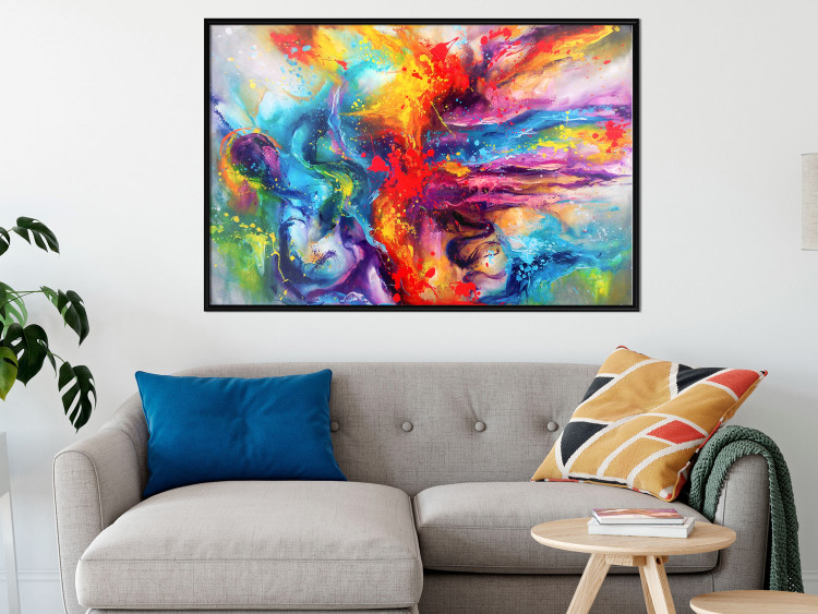 Wall Poster Colorful Splash - abstraction of colorful patterns in artistic motif 128534 additionalImage 4