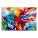 Wall Poster Colorful Splash - abstraction of colorful patterns in artistic motif 128534