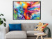 Wall Poster Colorful Splash - abstraction of colorful patterns in artistic motif 128534 additionalThumb 4