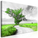 Large canvas print Tree near the Road - Green II [Large Format] 128734 additionalThumb 3