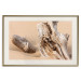 Wall Poster Uncovered Past - beach landscape with a piece of brown wood 129834 additionalThumb 20