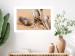 Wall Poster Uncovered Past - beach landscape with a piece of brown wood 129834 additionalThumb 3