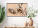 Wall Poster Uncovered Past - beach landscape with a piece of brown wood 129834 additionalThumb 6