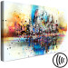 Canvas Print Holiday Sketch (1-piece) Wide - abstract architecture 130434 additionalThumb 6