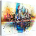 Canvas Print Holiday Sketch (1-piece) Wide - abstract architecture 130434 additionalThumb 2