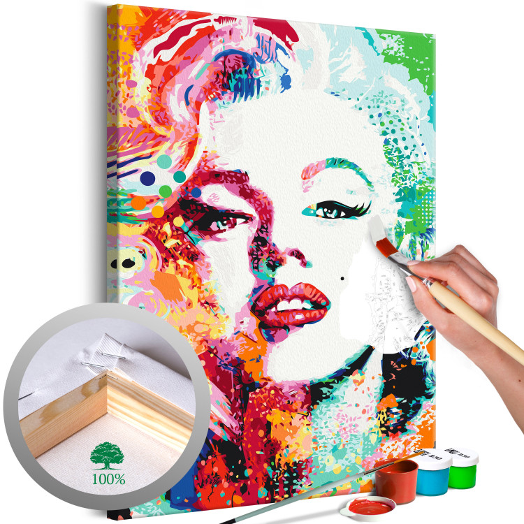 Paint by number Charming Marilyn 132034