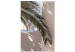 Canvas Art Print Terrace with a View (1-piece) Vertical - palm tree leaf in Morocco 134734